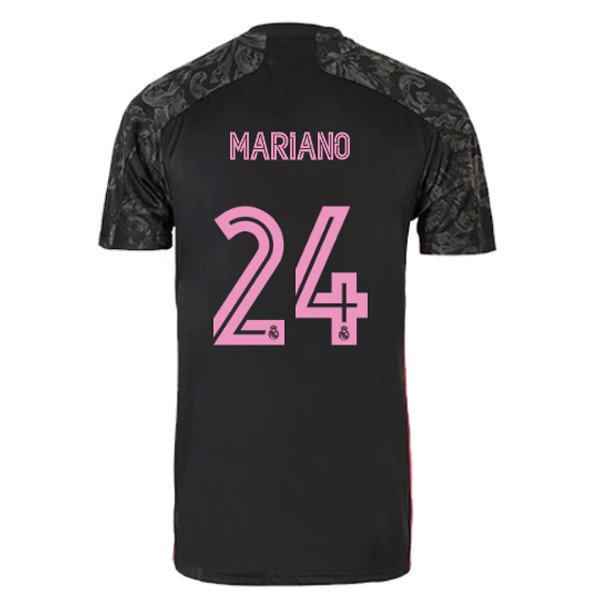 Camiseta Real Madrid 3ª NO.24 Mariano 2020-2021 Negro